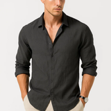 Camisa - Gola Inteligente e Botão Completo para Movimento Fácil
