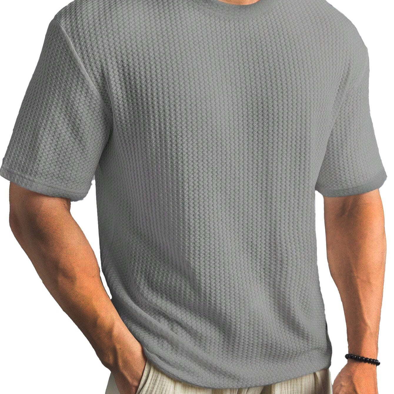 Camisa - Mistura Suave com Botões e Forma Neat