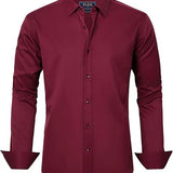 Camisa - Tecido Elástico e Movimento Sem Rugas
