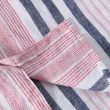 Camisa - Design Listrado e Mistura Respirável para Fluxo de Ar