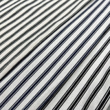 Camisa - Listrada Vertical de Manga Longa e Camadas Suaves