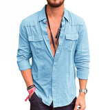 Camisa – Bolsos Cargo Sob Medida & Movimento Flexível