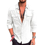 Camisa – Bolsos Cargo Sob Medida & Movimento Flexível