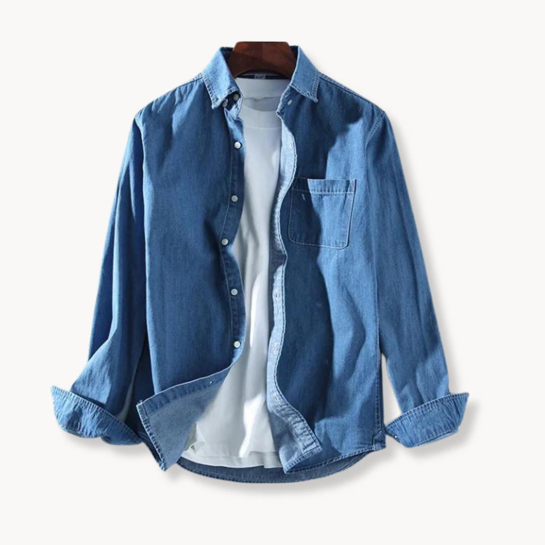 Camisa - Yoke Ocidental e Frente com Botões para Uso Desprendido
