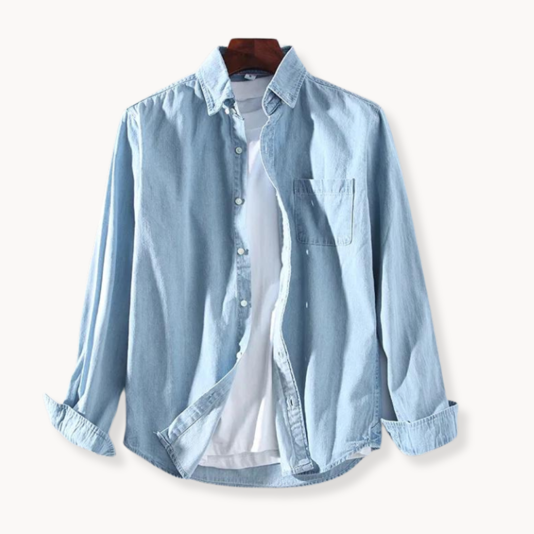 Camisa - Yoke Ocidental e Frente com Botões para Uso Desprendido