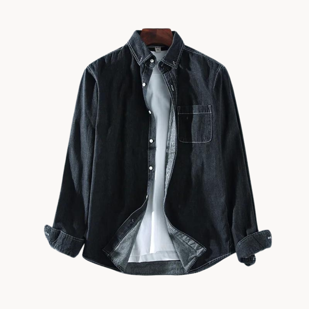 Camisa - Yoke Ocidental e Frente com Botões para Uso Desprendido