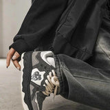Sapatos de Skate - Parte Superior de Mistura Durável e Sola de Borracha Antiderrapante