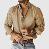 Camisa de Vestir Soft-Blend - Forma Limpa e Fluxo de Ar Respirável