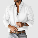 Camisa de Vestir Soft-Blend - Forma Limpa e Fluxo de Ar Respirável
