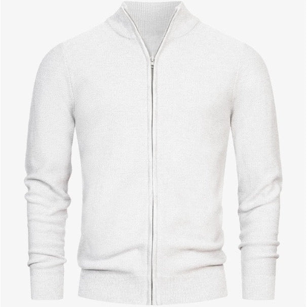 Sweater de Mistura Suave - Fecho Frontal Total e Fácil de Vestir