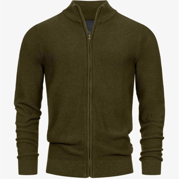 Sweater de Mistura Suave - Fecho Frontal Total e Fácil de Vestir