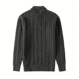 Afonso | Pullover Malha Ajustável Zíper Ventilação