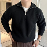 Maximiliano | Pullover de Malha Zíper Confortavelmente