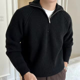 Maximiliano | Pullover de Malha Zíper Confortavelmente