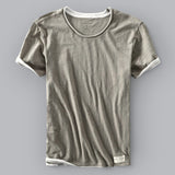 T-Shirt – Mistura Respirável e Corte Relaxado para Movimento
