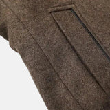 Trench Coat - Mistura de Fibra Cardada, Forma Slim e Resistência ao Vento