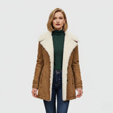 Clara | Parka Forrada A Pelo Sintético