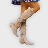 Bianca | Botas de Outono Populares Até ao Joelho