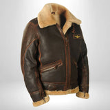 Hunter - Casaco de inverno em pele para homem Original