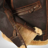 Hunter - Casaco de inverno em pele para homem Original