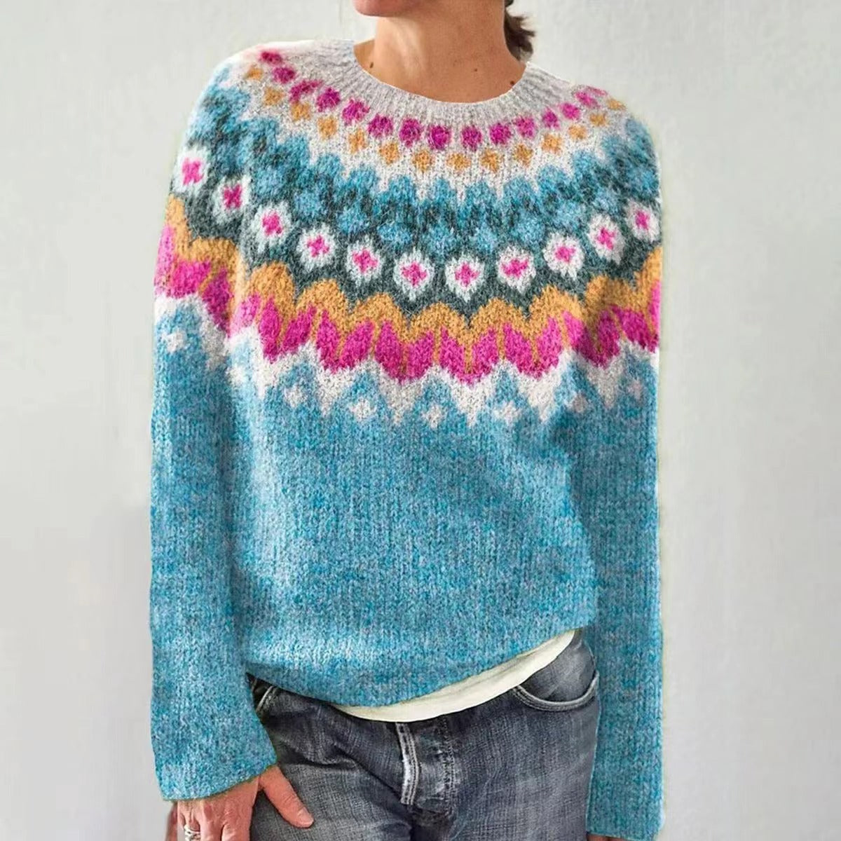 Paula | Pullover de Cashmere Luxuoso e Macio