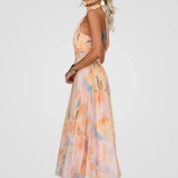 Emília | Vestido Cor-de-Pêssego
